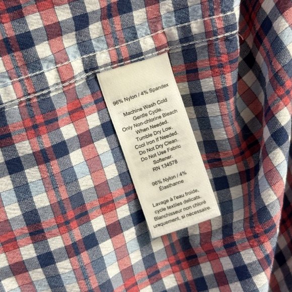 Vineyard Vines Crescent Bay Harbor Shirt Mens M Long Sleeve Button-up Pockets - Picture 13 of 14